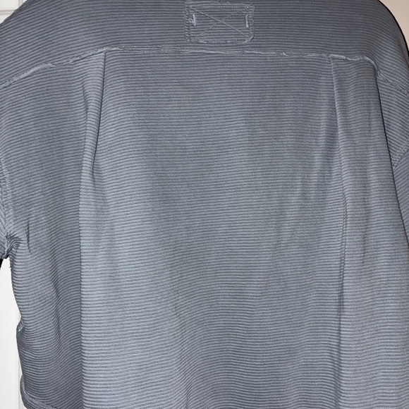 Women's Gray Ribbed Top - Picture 5 of 12
